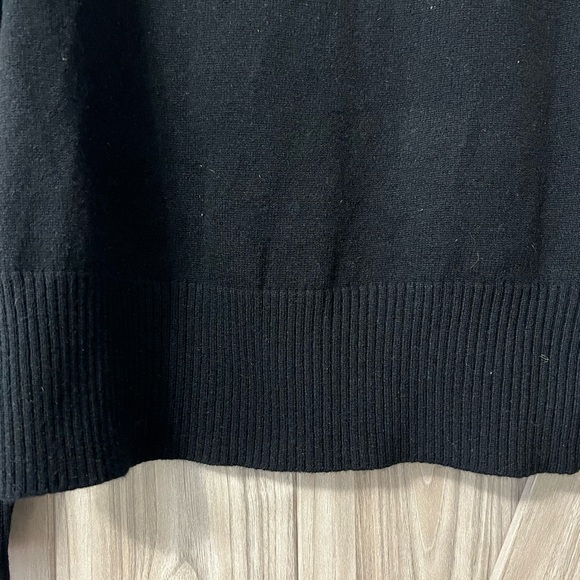 Mainbocher Pure Cashmere Sweater With Rhinestone Buttons Sz L - Picture 7 of 8